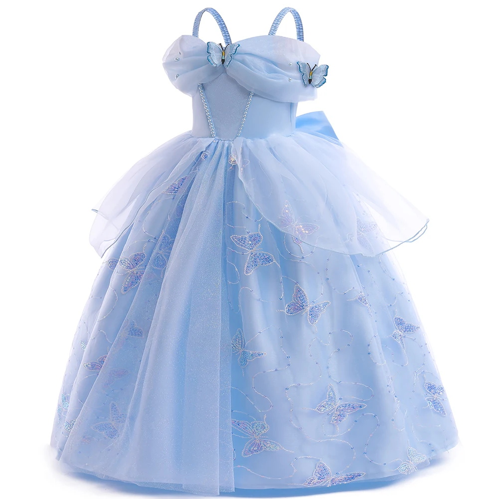 Cinderella Girls Blue Cosplay  - Evening Gown 评论和价格