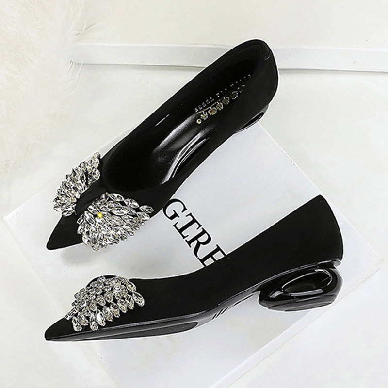 BIGTREE CRYSTAL Butterfly-kont - Womens Heels 评论和价格