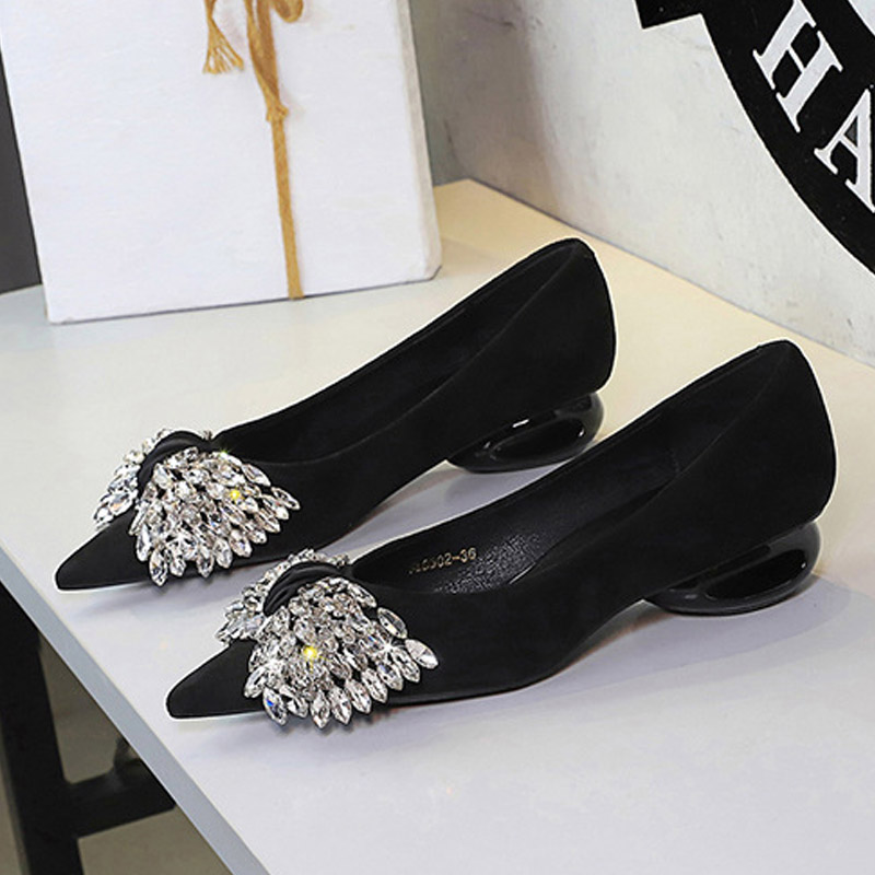 BIGTREE CRYSTAL Butterfly-kont - Womens Heels 评论和价格