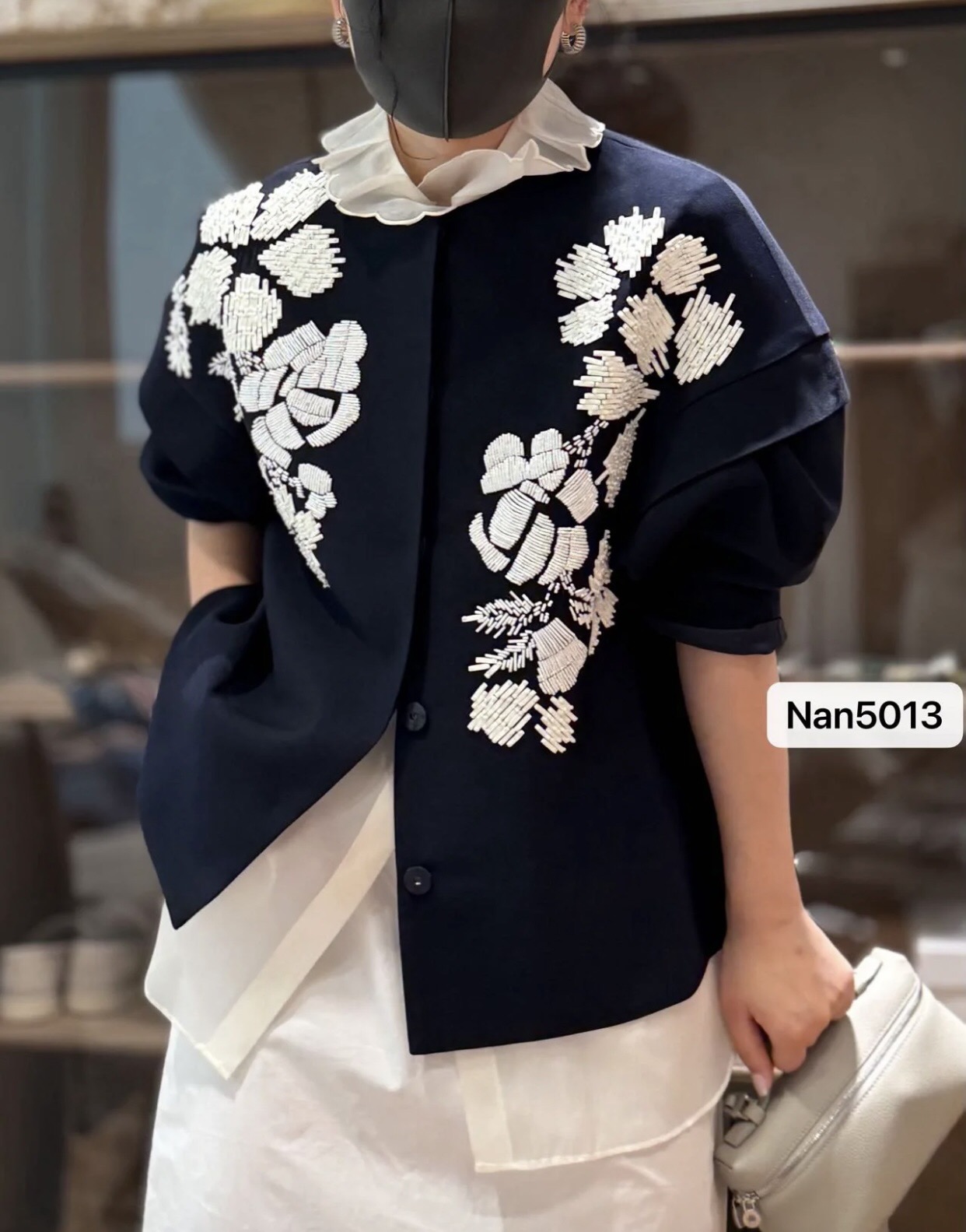 Haute Couture 3D Flower Silk B - Womens Blazer 评论和价格