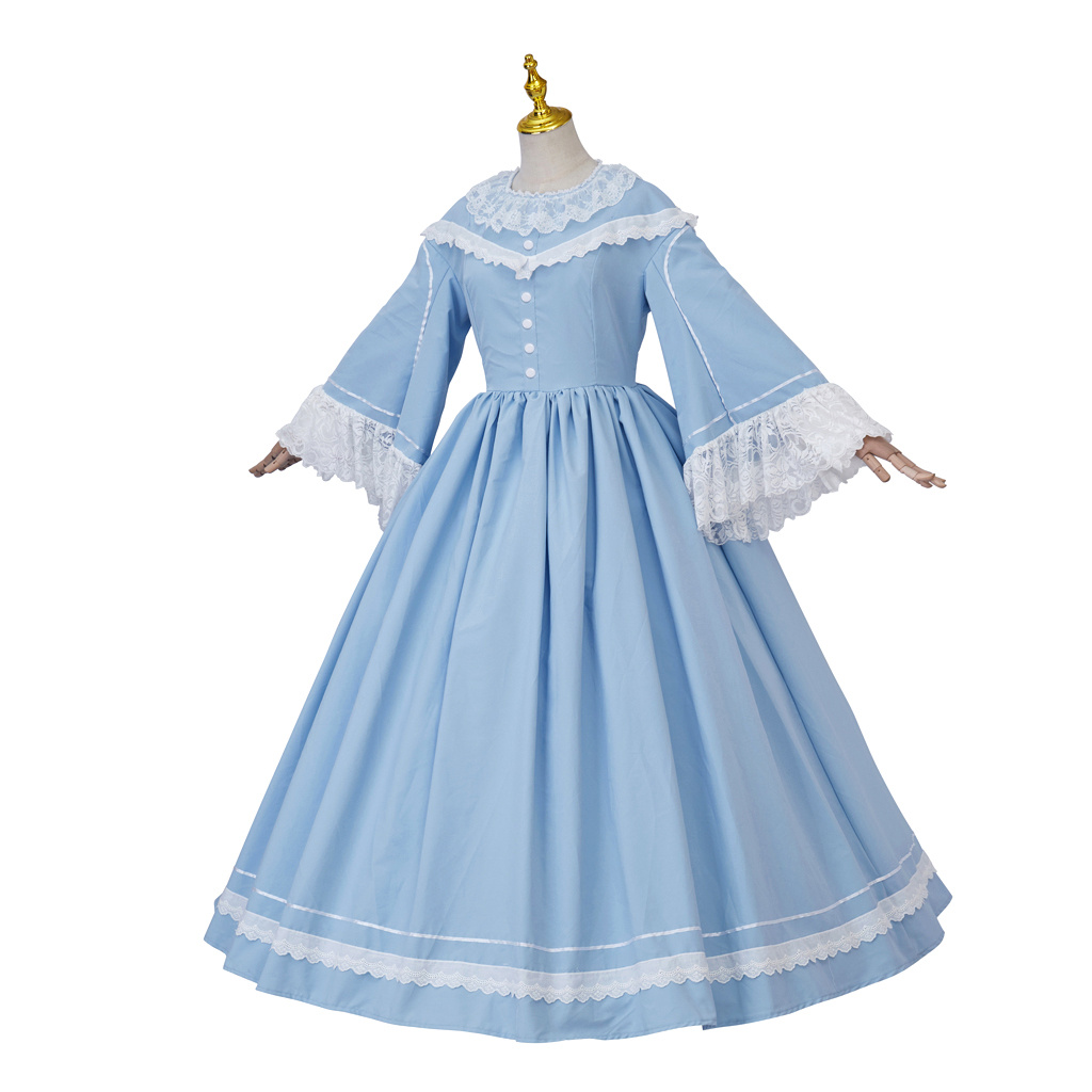 1860s Victorian Civil War Cosp - Evening Gown 评论和价格