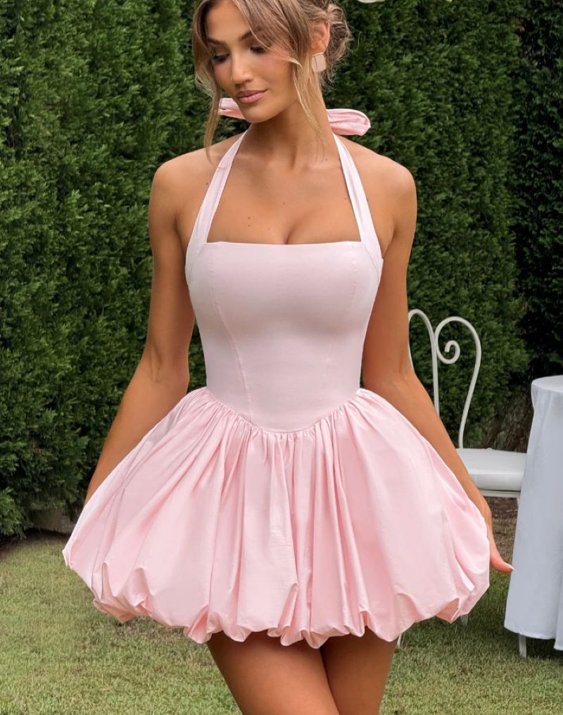 Elegant Halter Corset Short Dr - Women'S Red Formal Wear 评论和价格