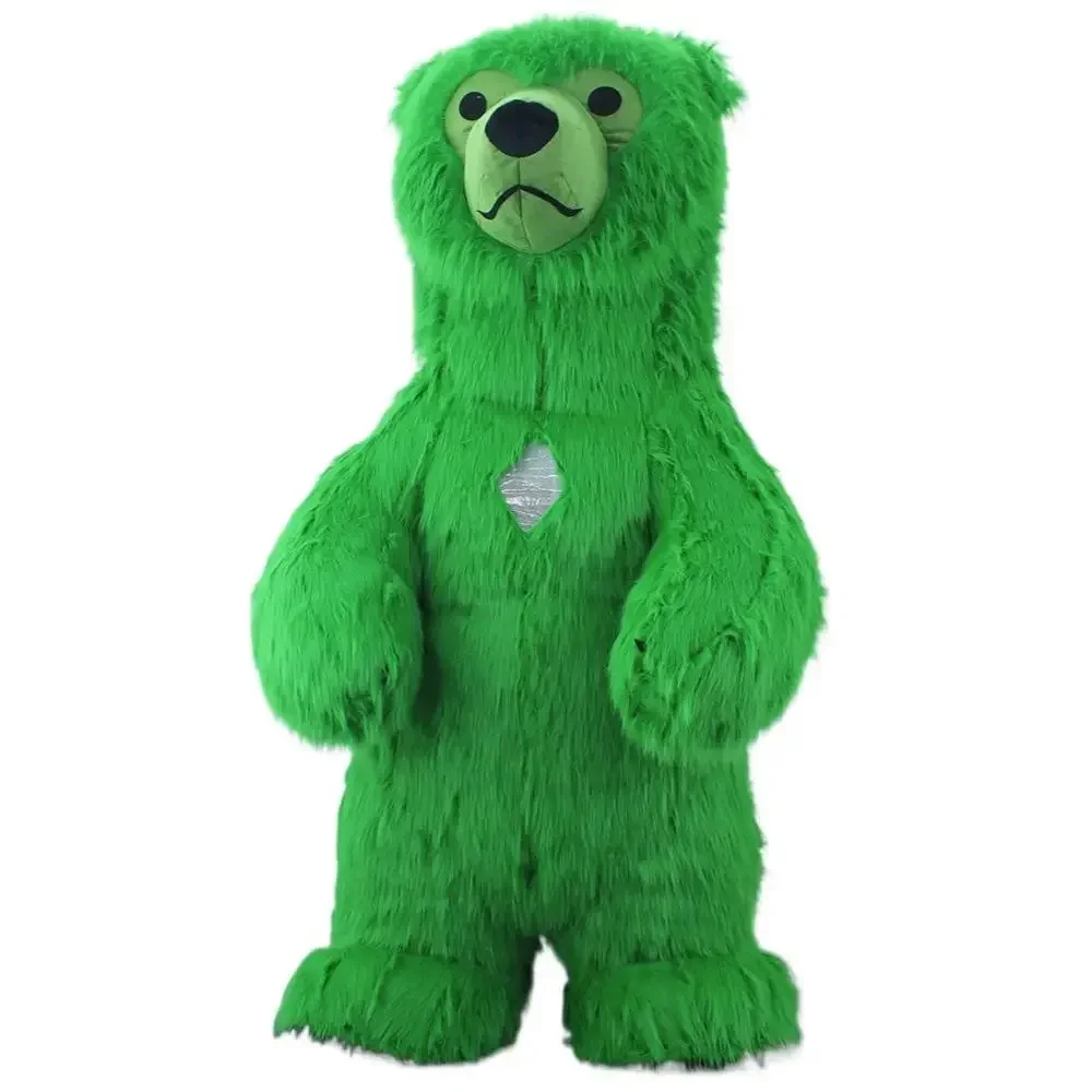 Furry Green Bear Inflatable Ma - Wedding Dress 评论和价格