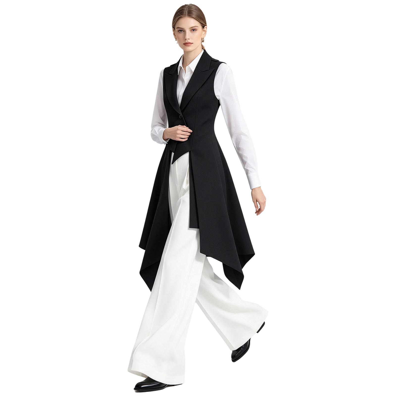 Women Tailcoat Blazer Jacket V - Womens Blazer 评论和价格